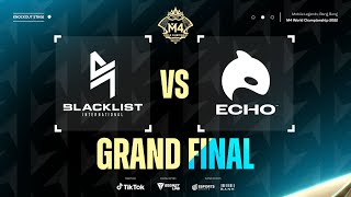 EN M4 Grand Final  BLCK vs ECHO Game 1 [upl. by Myca]