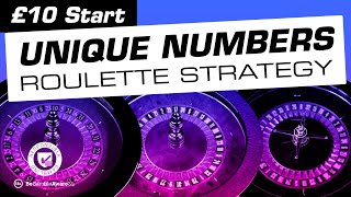 UNIQUE NUMBERS ROULETTE STRATEGY £10 start gambling money trending [upl. by Ernestine]