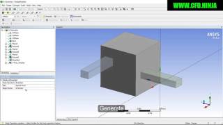 ✅ ANSYS DESIGN MODELER  Imprint Face  Basic Tutorial 11 [upl. by Cathy]