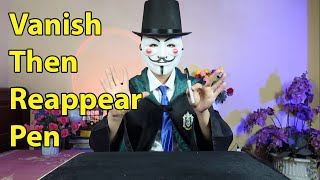 MTR 49  Vanish Then Reappear Pen  5 Magic Tricks Revealed [upl. by Aphra233]