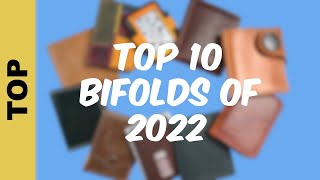 TOP 10 Bifold Wallets 2022 Guide [upl. by Otero]