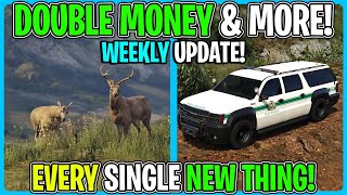 EVERY Single NEW Thing GTA 5 Online Weekly Update [upl. by Aratihc185]