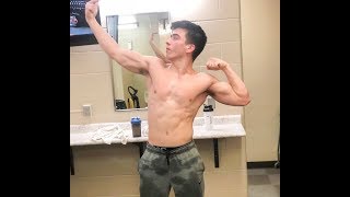 Giovanni Padilla handsome muscular bodybuilder17 year oldWorkout and motivation [upl. by Ayidah274]