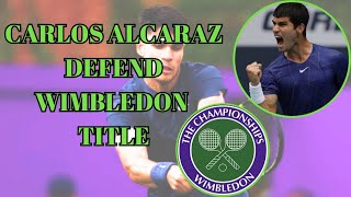 Carlos Alcaraz Returns Ready to Defend Wimbledon Title  Tennis News [upl. by Norm506]