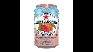 San Pellegrino Prickly Pear amp Orange review [upl. by Tnarg]