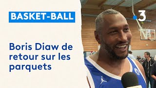 Boris Diaw renfile ses baskets et vise un nouveau titre avec Biscarrosse [upl. by Nytsirt534]