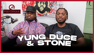 Yung Duce amp Stone La scène rap de Sherbrooke à Montréal  PodCasque 169 [upl. by Gerfen138]