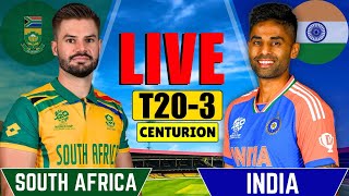 India vs South Africa 3rd T20  Live Cricket Match  IND vs SA Live Match Today  IND T20 Match Live [upl. by Katsuyama259]