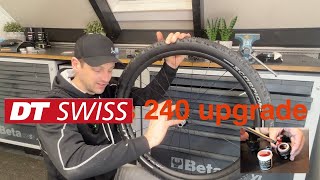 Dt Swiss 240S naaf upgrade naar ceramische lagers FULL VIEW [upl. by Joshua]