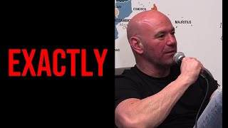 Dana White Gets It [upl. by Westleigh125]