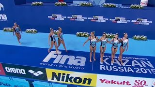 Todo Sincro KAZAN 2015 World Championships GRECIA [upl. by Massey653]