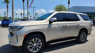 2024 Chevrolet Tahoe LT quotEmpire Beige Metallicquot Duramax Diesel en Español [upl. by Adnofal]