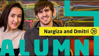 INTO alumni  Nargiza and Dmitri open a business in the heart of London [upl. by Minabe]