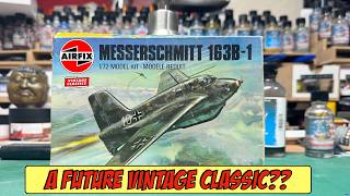 A Future VINTAGE CLASSIC  Airfix Me163B1 KOMET  172 Scale Model Kit [upl. by Emeric757]