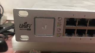 Ubiquiti Unifi Switch 48 500W  Unifi Switch 48 Port 500 Watt Ethernet Failure [upl. by Mueller]