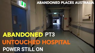 ABANDONED HOSPITAL PT3 [upl. by Nnyladnarb]