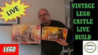 Lego Vintage Castle 6080 amp 6061 Live builds [upl. by Gmur420]