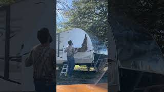 Camper panel diy replacement part 1 [upl. by Howarth]