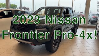 2023 Nissan Frontier Pro4x in Tactical Green [upl. by Christye]