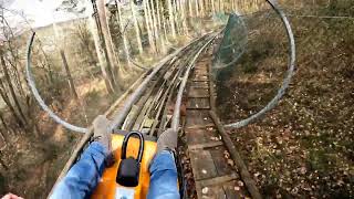 Rodelbahn Triolago Sommerrodelbahn Riol Alpine Coaster Wiegand Bob [upl. by Merralee858]