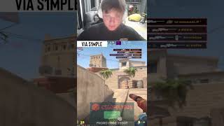 PRIME SIMPLE cs cs2 csgo m0nesy monesy s1mple simple csworld [upl. by Jeggar741]