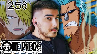 IS FRANKY OUR NEW POSSIBLE NAKAMA ONE PIECE EPISODE 258 REACTION [upl. by Anavrin790]