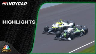 IndyCar Series HIGHLIGHTS 108th Indy 500  Practice 7  Motorsports on NBC [upl. by Ahsemit]