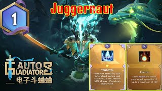 JUGGERNAUT 21 Win Stack No1 Attack  Crit Regen  Ep 55 New Season S2 [upl. by Aoh546]