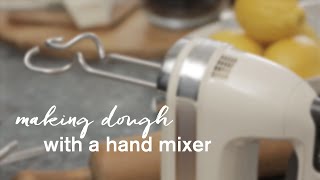 How to Mix Dough without a Mixer  Make Bread [upl. by Alehcim]