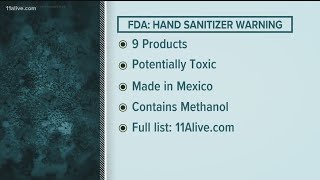 FDA recalls some hand sanitizer may be toxic [upl. by Norry]