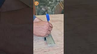 158Metal work tips and tricks Mastering Metal work tips and tricks diy shorts craft [upl. by Isdnil]