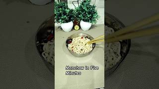 Five minute Manchow veg noodles  shorts recipe  Korean Style sailja kitchen 7 [upl. by Castora]