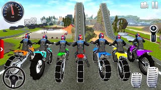 Red Extreme Gamer  Online US Rock Park Forest Reaching Motocross Mud 3D  IOS FHD Android Gameplay [upl. by Furey]