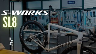 Super Clean SWorks Tarmac SL8 Custom Build by Ride 247 [upl. by Eenaej40]