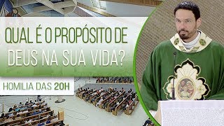 Qual é o propósito de Deus na sua vida   Padre Adriano Zandoná 241018 [upl. by Neyugn]