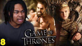 OMFG FIRST TIME WATCHING GAME OF THRONES Season 1 Episode 8 quotThe Pointy Endquot REACTION [upl. by Yttam857]