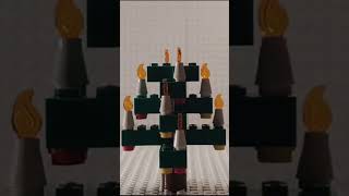 Weihnachtsbaum Christbaum  Lego  Tutorial  Stopmotion  Shorts [upl. by Creath294]