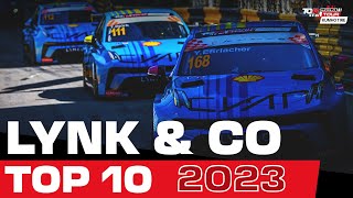 The best of Lynk amp Co  Top 10 Actions  2023 Kumho TCR World Tour [upl. by Bega]