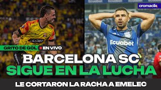 BARCELONA SC REVIVE y VUELVE a la pelea por la ETAPA  EMELEC sigue en CAÍDA  GRITO DE GOL [upl. by Eenar]