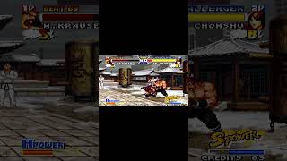 💥 Real Bout Fatal Fury Special Jin’s Epic Strategy ⚡ Krauser Admit Defeat💥 [upl. by Ihana8]