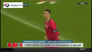 Portugal vs Egipto 21  Todos los Goles  23032018  Amistoso Previo Rusia 2018 [upl. by Valerle]