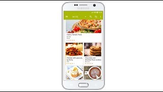 My CookBook Recipe Manager Android demo [upl. by Anoed418]