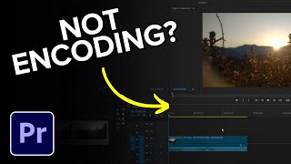 Premiere Pro Not Encoding Here’s How to Fix It [upl. by Alena703]