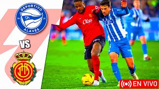 Deportivo Alaves vs Mallorca en vivo  La Liga Jornada 12 [upl. by Rusell]