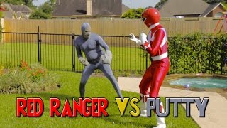 Red Ranger Vs Putty [upl. by Pierpont966]