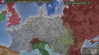 The Best Timelapse Ive Ever Done Hearts of Iron 3 [upl. by Esil]