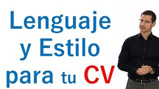 Lenguaje y Estilo para tu CV en inglés  Diverbo Curso de ingles profesional [upl. by Tobiah]