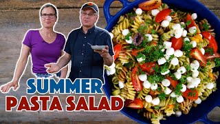 Summer Cookout Pasta Salad Recipe  Glen And Friends Cooking [upl. by Osugi746]