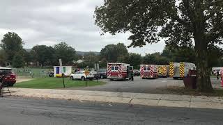 Glenside Elementary School Reading PA carbon monoxide incident 100621 [upl. by Melissa]