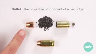 Firearm Basics Parts of a Cartridge [upl. by Yelsnit]